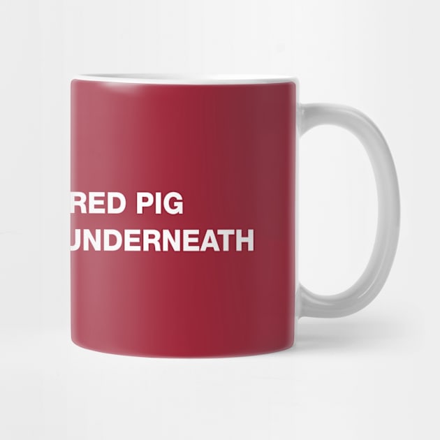 A Running Red Pig by rt-shirts